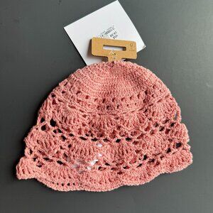 Light Pink Crocheted Hat